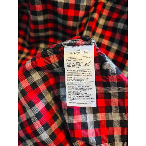 Banana Republic Luxe Flannel Size XL Grant Fit - Picture 6 of 7